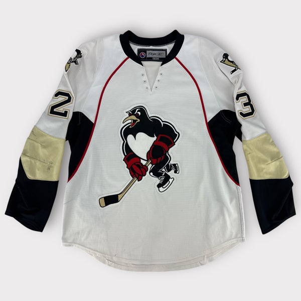 Pro Stock Game Used Wilkes-Barre/Scranton Penguins Preseason Home Jersey #23