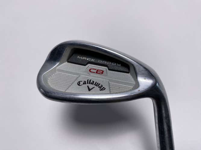 Callaway Mack Daddy CB Sand Wedge 56* 14 KBS Hi-Rev 2.0 Wedge Steel Mens RH