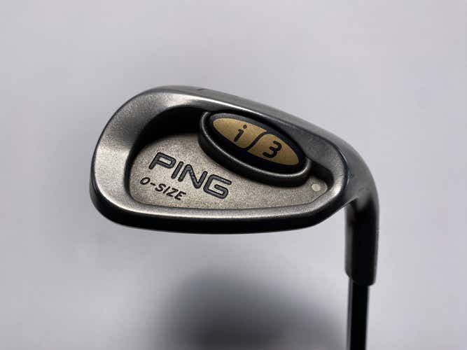 Ping i3 Oversize Lob Wedge LW White Dot 3* Up Cushin JZ Stiff Steel Mens RH