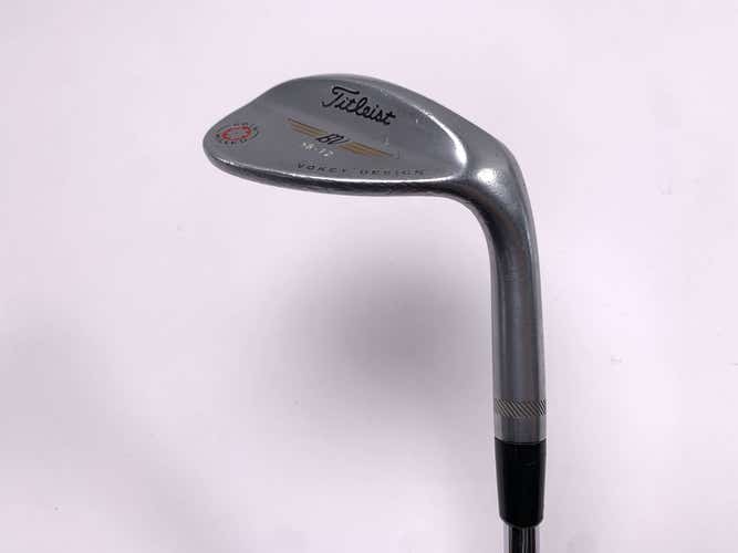 Titleist Vokey Spin Milled Chrome 2009 Wedge 58* 12 Bounce Wedge Steel Mens RH