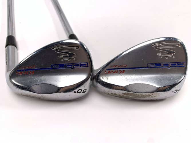 Cobra KING One Length Wedge Set 38" 56*10 60*8 KBS Tour 120 Senior Steel RH