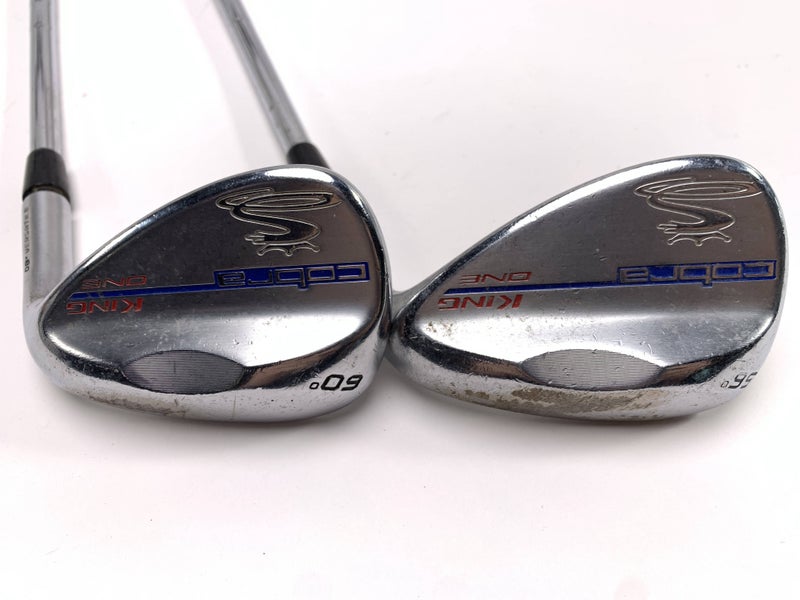 Cobra KING One Length Wedge Set 38" 56*10 60*8 KBS Tour 120 Senior Steel RH