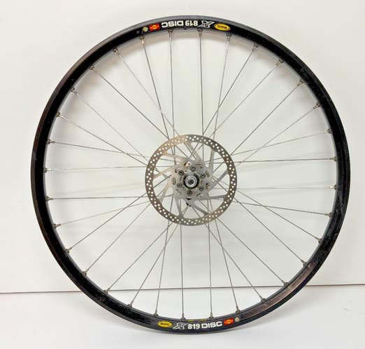 Mavic XM 819 Disc Tubeless Black Aluminum 26" Front Wheel DT Swiss HuGI 240 Hub