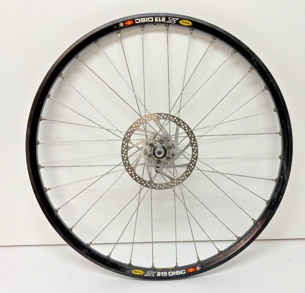 Mavic XM 819 Disc Tubeless Black Aluminum 26" Front Wheel DT Swiss HuGI 240 Hub