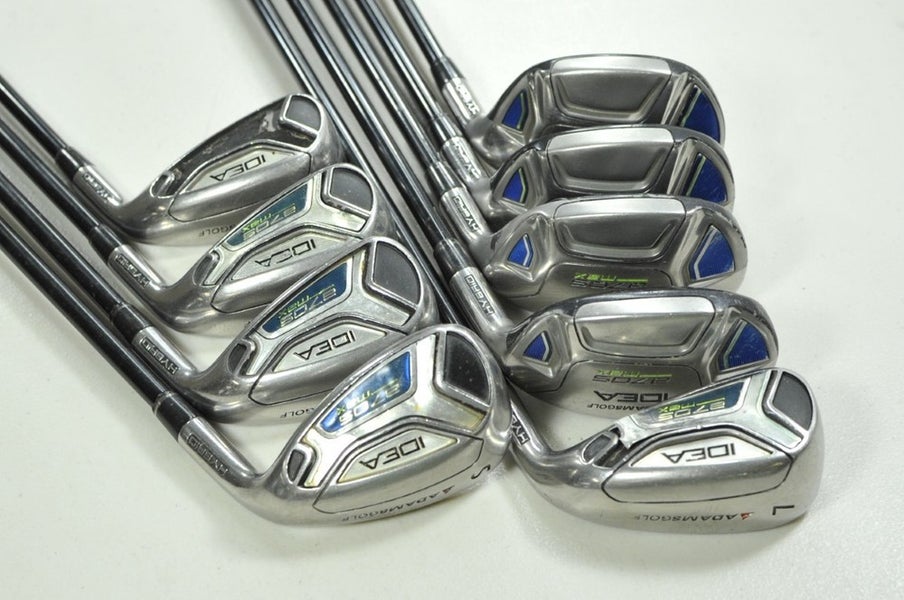 Adams Idea A7 OS Max 3-PW,SW Iron Set Senior Flex Right Graphite # 199701