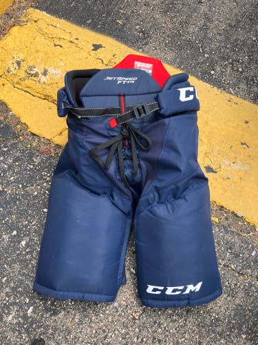 Blue Senior Medium CCM Jetspeed FT475 Hockey Pants (Used)