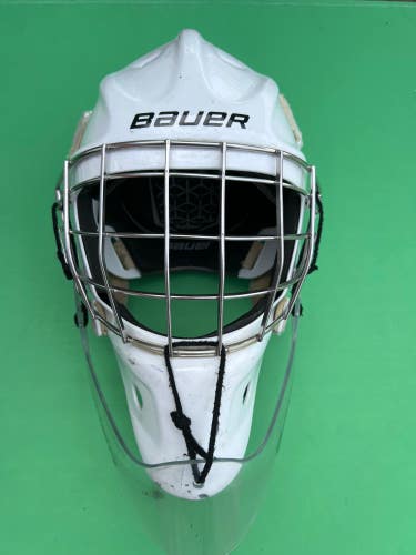Senior Bauer NME IX Goalie Mask (Used) | Fit 3