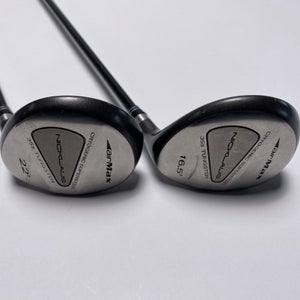 Nicklaus Airmax 3 & 5 Fairway Wood Set 16.5* 22* SG Pro Senior Graphite Mens RH