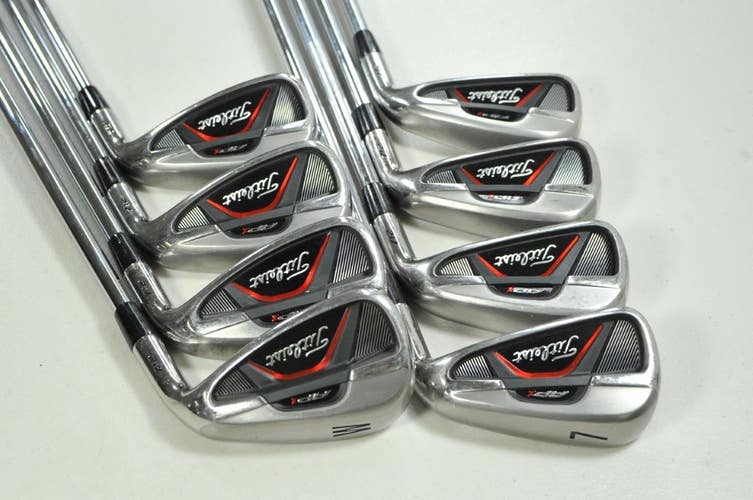 Titleist 712 AP1 4-PW,W Iron Set Stiff Flex Right DG XP R300 Steel # 200483