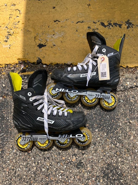 Senior Bauer RS Inline Skates Regular Width Size 5 (Used)