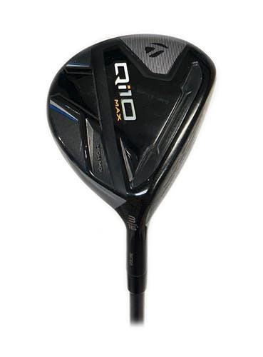 TaylorMade Qi10 Max 16* 3 Fairway Wood Graphite Hzrdus Smoke im10 60g Regular