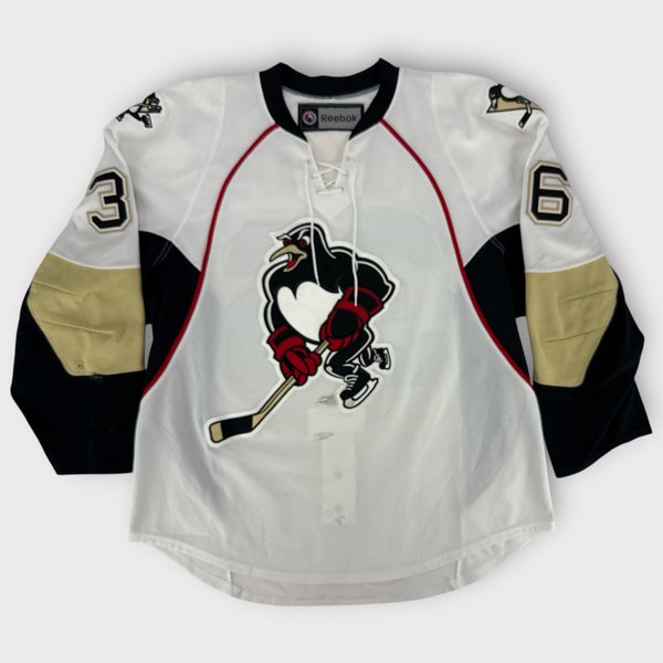 Pro Stock Game Used Wilkes-Barre/Scranton Penguins Preseason Home Jersey Bird