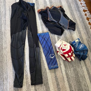 Compression pants and sliding shorts
