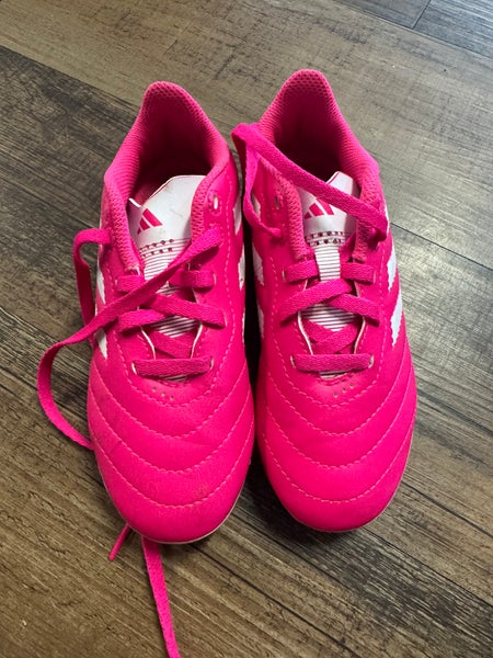 Pink Adidas Molded Cleats Cleats (Used) Kids 12K