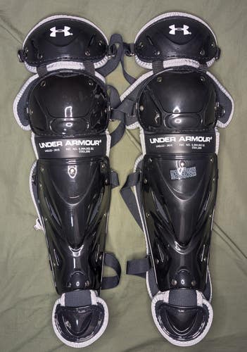 Under Armour UALG2-JRVS Catcher's Leg Guards (New)