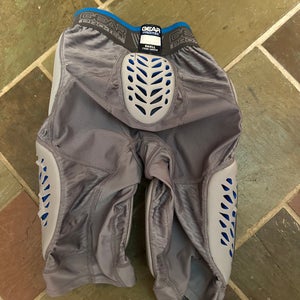 Gray Unisex Youth Small Gear Pro Tec Game Pants (Used)