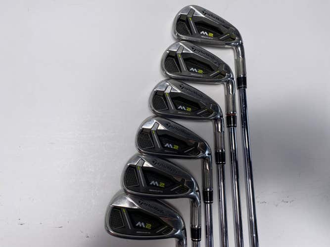 TaylorMade M2 2019 Iron Set 4-9 KBS Tour Stiff Steel Mens RH