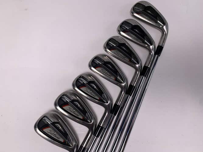 Titleist 714 AP1 Iron Set 4-PW True Temper Dynalite Gold XP S300 Stiff RH +1/2''