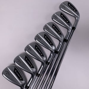 Callaway Apex Ai200 Iron Set 5-PW+GW Project X LZ 6.0 Stiff Steel Mens RH