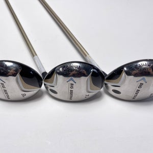Callaway Big Bertha 2007 Wood Set 5 7 9 | 18* 21* 24* 55g Ladies Womens RH
