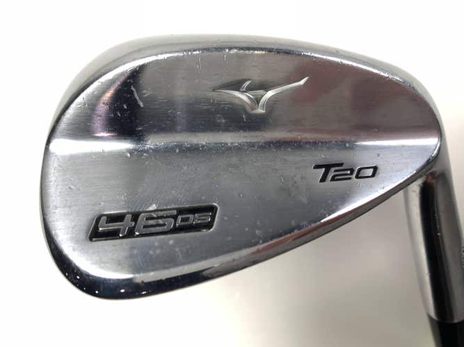 Mizuno T20 Satin Chrome Gap Wedge GW 46* TT DG S400 Tour Issue Stiff Mens RH