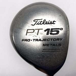 Titleist Pro Trajectory Metals 4 Fairway Wood 15* MS-209 Regular Steel Mens RH