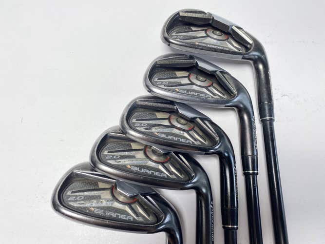 TaylorMade Burner 2.0 Iron Set 7-PW+GW SuperFast 65g Regular Graphite Mens RH