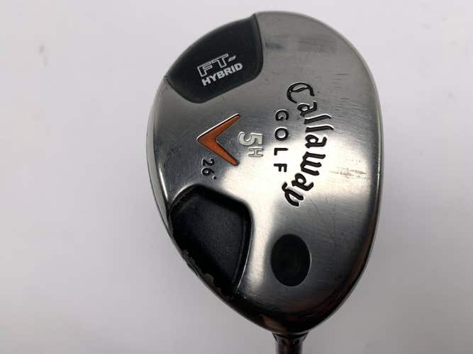 Callaway FT Hybrid 2008 5 Hybrid 26* Aldila NV Pink 55g Graphite Womens RH