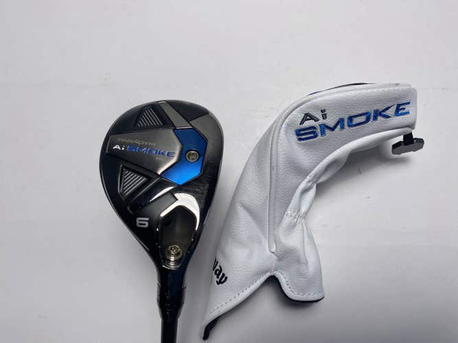 Callaway Paradym Ai Smoke HL 6 Hybrid 27* Cypher Fifty 5.0 50g Senior RH HC