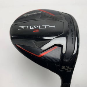 TaylorMade Stealth 2 3HL Fairway Wood 16.5* Fujikura Ventus Red TR 5R Regular RH