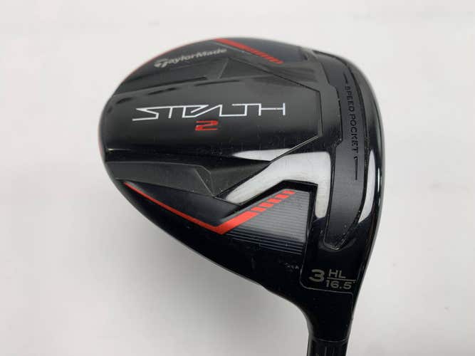TaylorMade Stealth 2 3HL Fairway Wood 16.5* Fujikura Ventus Red TR 5R Regular RH