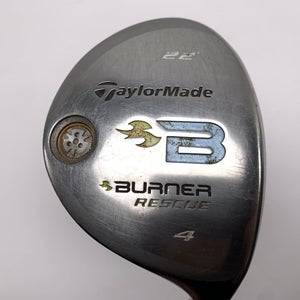 TaylorMade Burner Rescue 2008 4 Hybrid 22* REAX 50g Ladies Graphite Womens RH