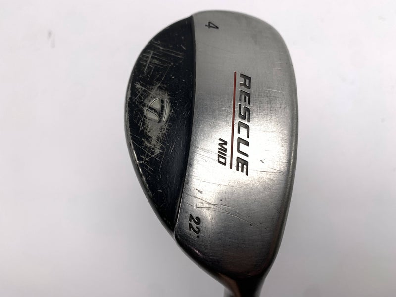 TaylorMade Rescue Mid 4 Hybrid 22* Light Metal Regular Steel Mens RH