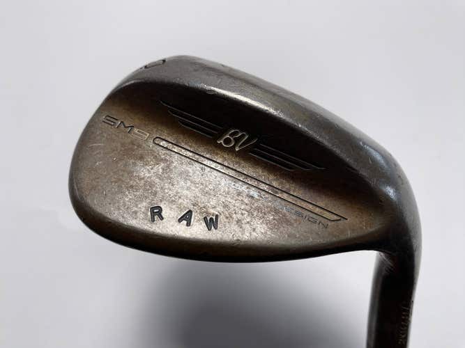 Titleist Vokey SM9 Raw Lob Wedge LW 60* 12 D-Grind KBS Tour C-Taper Mens RH