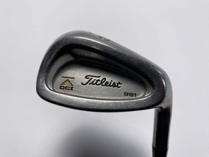 Titleist DCI 981 Pitching Wedge PW Regular Steel Mens RH