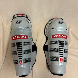 Senior CCM U 14" Shin Pads Pro Stock (Used)
