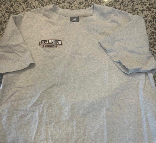 New Balance All America lacrosse team game shirt L large NEW mens