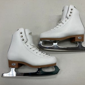 NEW Junior Riedell ONYX Figure Skates Size 1