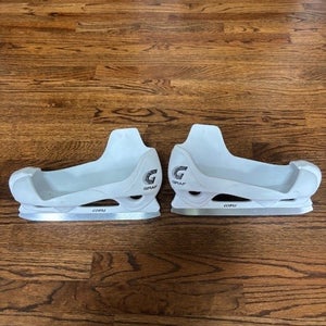 Graf Goalie Skate Cowlings with Steel/Blades (New)- Size 8
