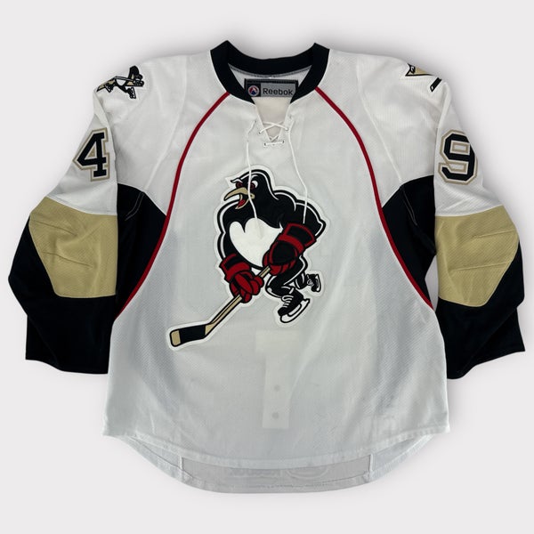 Pro Stock Game Used Wilkes-Barre/Scranton Penguins Preseason Home Jersey Lynch