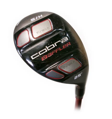 Cobra Baffler T-Rail+ 25* 5 Hybrid/Rescue Graphite Design 70g Regular Flex
