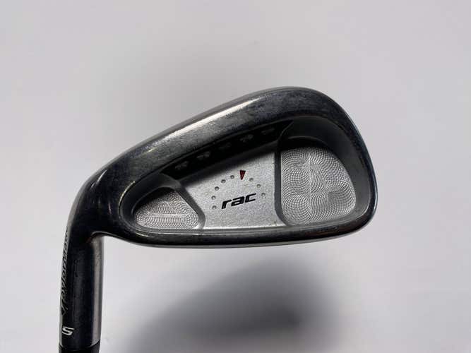 TaylorMade Rac OS Single 5 Iron Light Metal Stiff Steel Mens LH