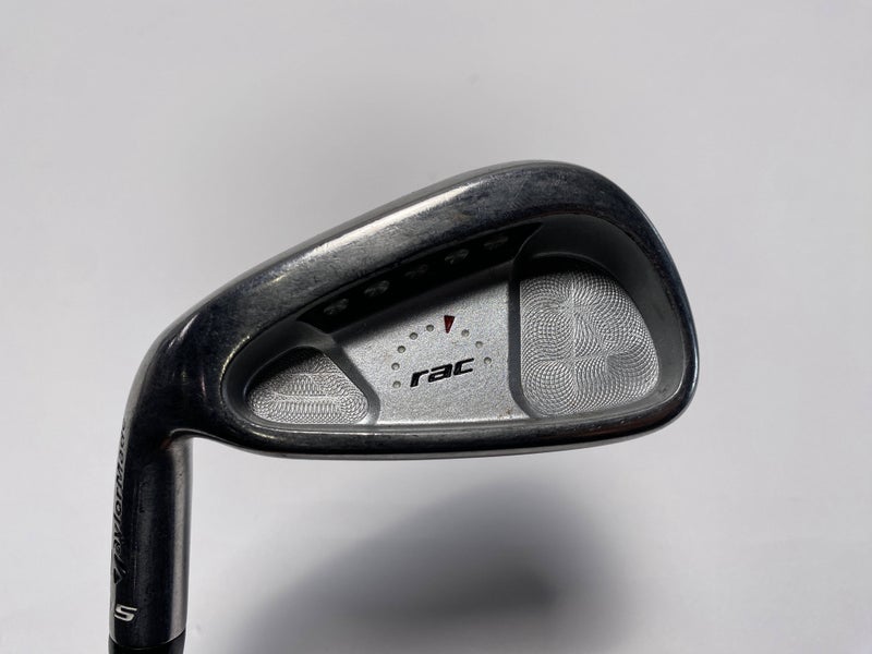 TaylorMade Rac OS Single 5 Iron Light Metal Stiff Steel Mens LH