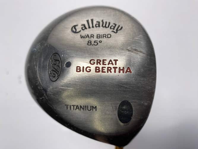Callaway Original Great Big Bertha Driver 8.5* ProForce 65 Gold Stiff Mens RH