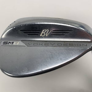 Titleist Vokey SM9 Tour Chrome Lob Wedge LW 60* 8 Bounce M-Grind Wedge RH