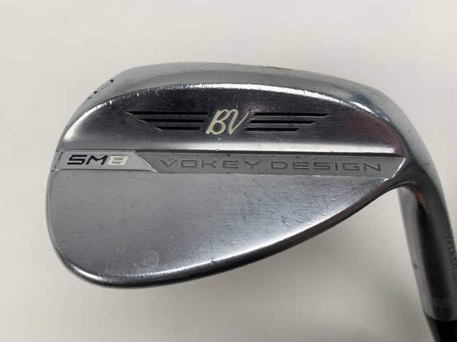 Titleist Vokey SM9 Tour Chrome Lob Wedge LW 60* 8 Bounce M-Grind Wedge RH