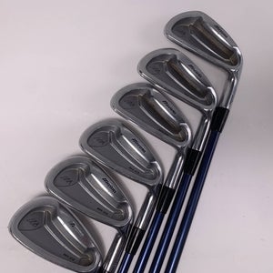 Mizuno MX 23 Iron Set 5-PW Exsar Blue Regular Graphite Mens RH