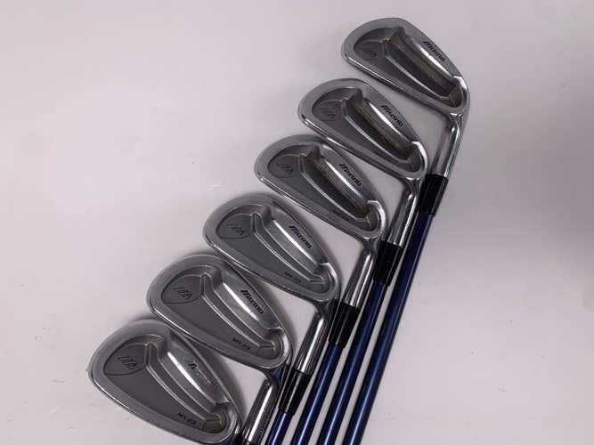 Mizuno MX 23 Iron Set 5-PW Exsar Blue Regular Graphite Mens RH