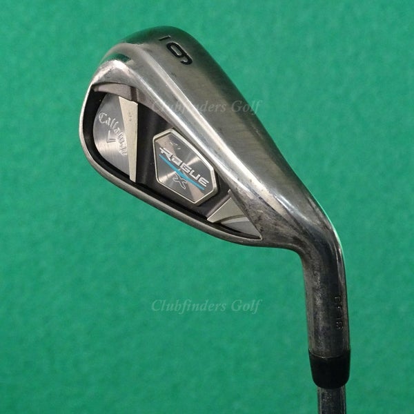 Callaway Rogue X CF18 Single 6 Iron KBS Max 90 Steel Regular
