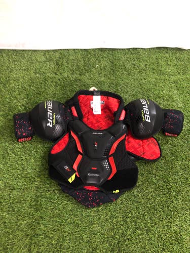 Large Intermediate Bauer Vapor 3X Shoulder Pads (New)